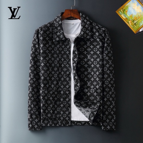 Louis Vuitton LV Jackets Long Sleeved For Men #1255436 $60.00 USD, Wholesale Replica Louis Vuitton LV Jackets