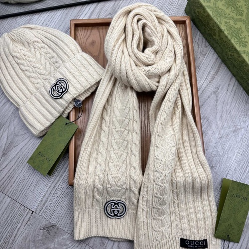 Replica Gucci Hat and Scarf  Set #1255437 $52.00 USD for Wholesale