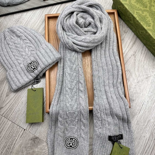 Replica Gucci Hat and Scarf  Set #1255438 $52.00 USD for Wholesale