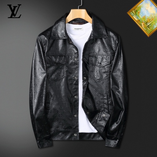 Louis Vuitton LV Jackets Long Sleeved For Men #1255441 $60.00 USD, Wholesale Replica Louis Vuitton LV Jackets