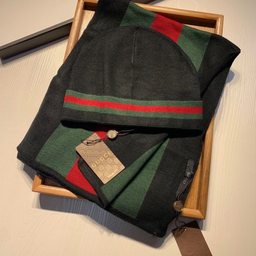 Gucci Hat and Scarf  Set #1255442 $52.00 USD, Wholesale Replica Gucci Hat and Scarf and Glove Set