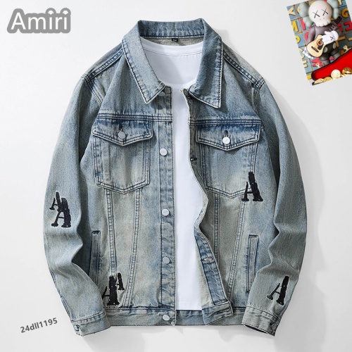 Amiri Jackets Long Sleeved For Men #1255443 $68.00 USD, Wholesale Replica Amiri Jackets