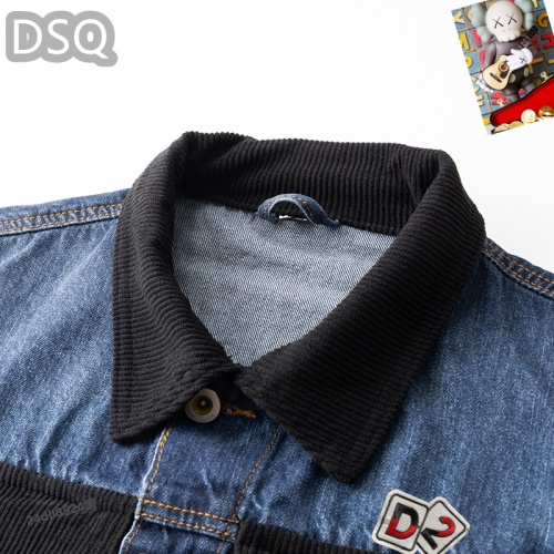 Replica Dsquared Jackets Long Sleeved For Men #1255444 $68.00 USD for Wholesale