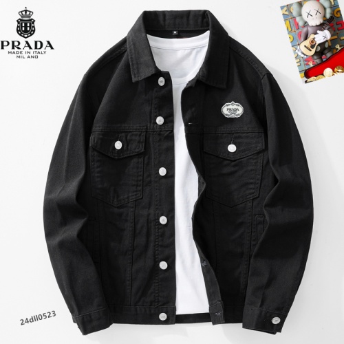 Prada Jackets Long Sleeved For Men #1255453 $68.00 USD, Wholesale Replica Prada Jackets