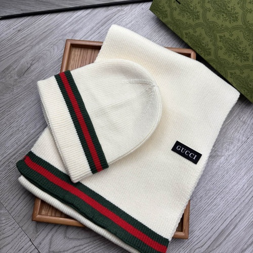 Gucci Hat and Scarf  Set #1255456 $52.00 USD, Wholesale Replica Gucci Hat and Scarf and Glove Set