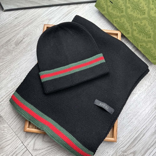 Gucci Hat and Scarf  Set #1255457 $52.00 USD, Wholesale Replica Gucci Hat and Scarf and Glove Set