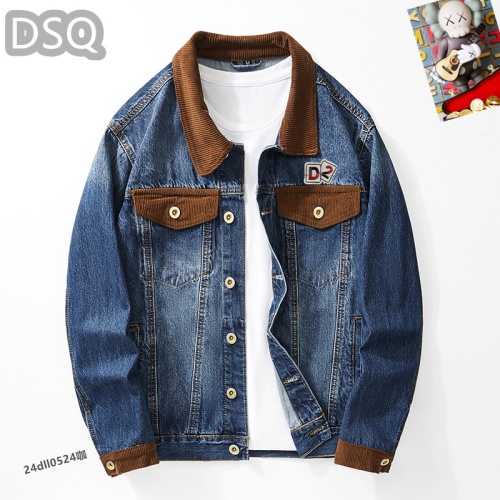 Dsquared Jackets Long Sleeved For Men #1255458 $68.00 USD, Wholesale Replica Dsquared Jackets