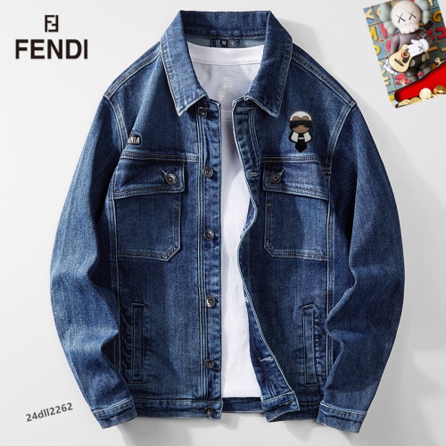 Fendi Jackets Long Sleeved For Men #1255465 $68.00 USD, Wholesale Replica Fendi Jackets