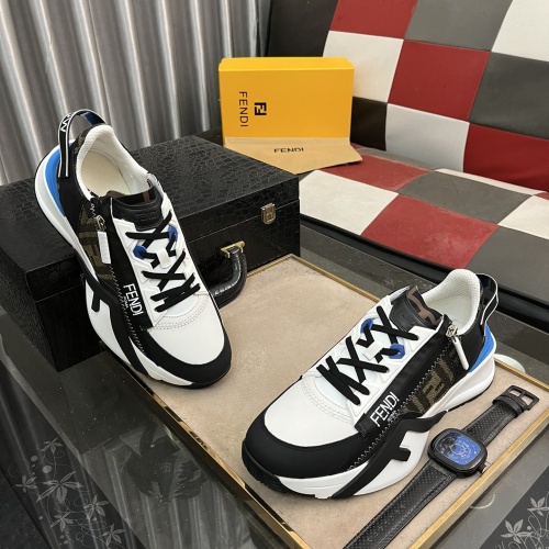 Replica Fendi Casual Shoes For Men #1255514 $98.00 USD for Wholesale