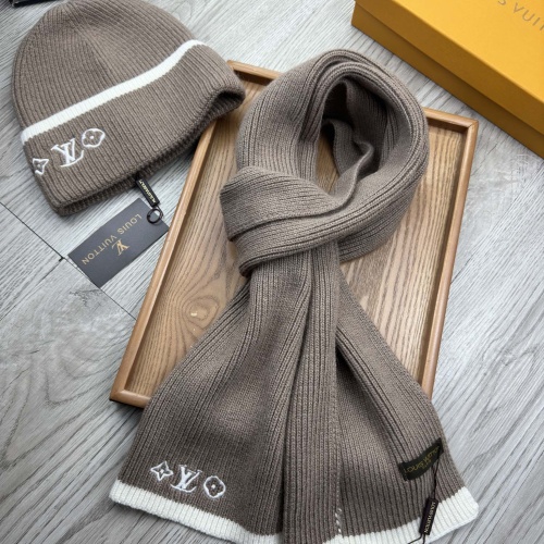 Replica Louis Vuitton LV Hat and Scarf Set #1255561 $52.00 USD for Wholesale