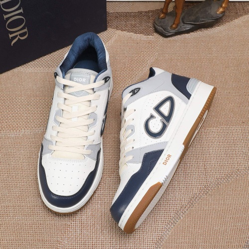 Replica Christian Dior Casual Shoes For Men #1255574 $76.00 USD for Wholesale