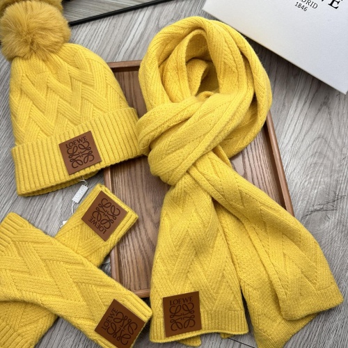 LOEWE Hat and Scarf and Glove Set #1255578 $52.00 USD, Wholesale Replica LOEWE Hat and Scarf and Glove Set