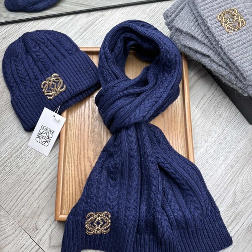 LOEWE Hat and Scarf Set #1255583 $52.00 USD, Wholesale Replica LOEWE Hat and Scarf and Glove Set