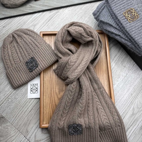 LOEWE Hat and Scarf Set #1255586 $52.00 USD, Wholesale Replica LOEWE Hat and Scarf and Glove Set