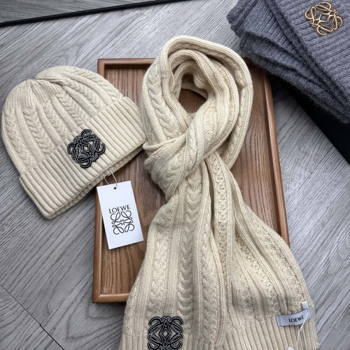 LOEWE Hat and Scarf Set #1255587 $52.00 USD, Wholesale Replica LOEWE Hat and Scarf and Glove Set