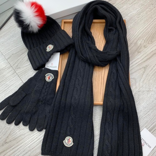 Moncler Hat and Scarf and Glove Set #1255591 $80.00 USD, Wholesale Replica Moncler Hat and Scarf and Glove Set