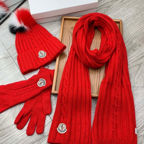 Moncler Hat and Scarf and Glove Set #1255596 $80.00 USD, Wholesale Replica Moncler Hat and Scarf and Glove Set