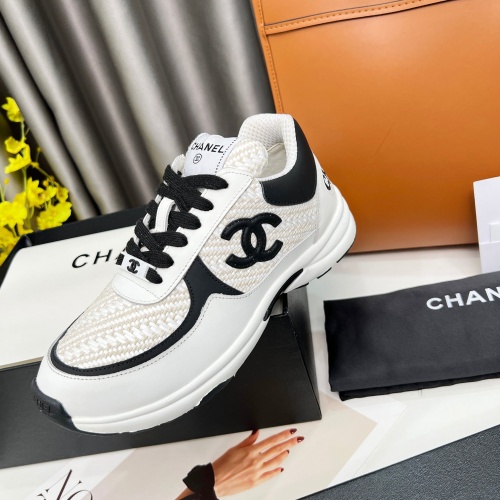 Replica Chanel Casual Shoes For Women #1255600 $102.00 USD for Wholesale