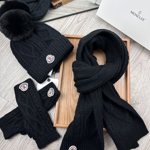 Moncler Hat and Scarf and Glove Set #1255607 $52.00 USD, Wholesale Replica Moncler Hat and Scarf and Glove Set