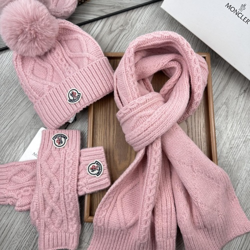 Moncler Hat and Scarf and Glove Set #1255610 $52.00 USD, Wholesale Replica Moncler Hat and Scarf and Glove Set