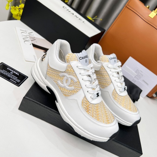 Replica Chanel Casual Shoes For Women #1255614 $102.00 USD for Wholesale