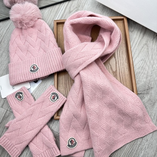 Moncler Hat and Scarf and Glove Set #1255618 $52.00 USD, Wholesale Replica Moncler Hat and Scarf and Glove Set