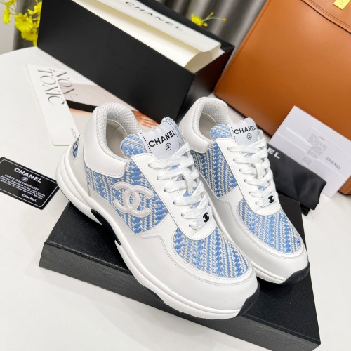 Replica Chanel Casual Shoes For Women #1255636 $102.00 USD for Wholesale