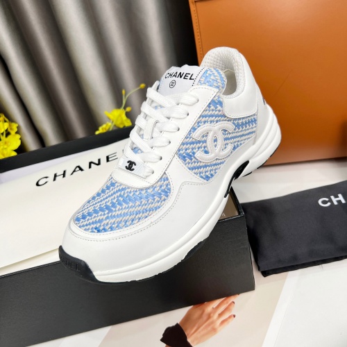 Replica Chanel Casual Shoes For Women #1255636 $102.00 USD for Wholesale