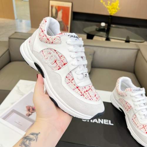 Replica Chanel Casual Shoes For Women #1255640 $102.00 USD for Wholesale