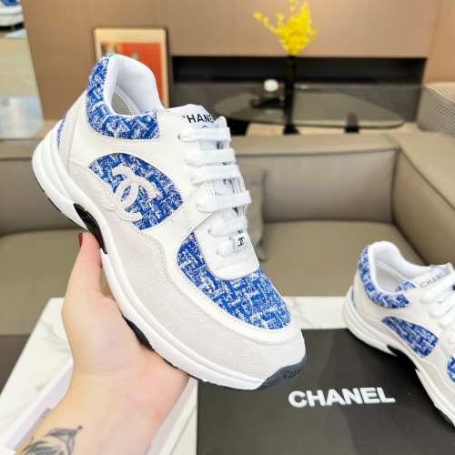 Replica Chanel Casual Shoes For Women #1255642 $102.00 USD for Wholesale