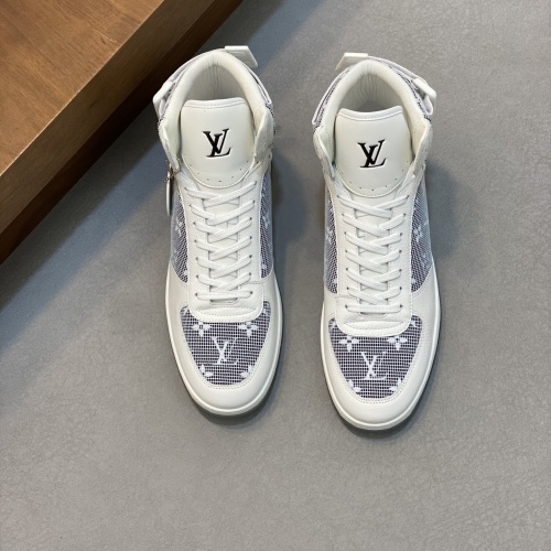 Replica Louis Vuitton High Tops Shoes For Men #1255705 $80.00 USD for Wholesale