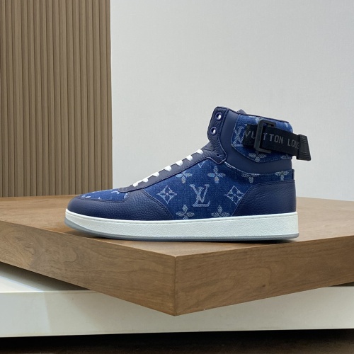 Replica Louis Vuitton High Tops Shoes For Men #1255706 $80.00 USD for Wholesale