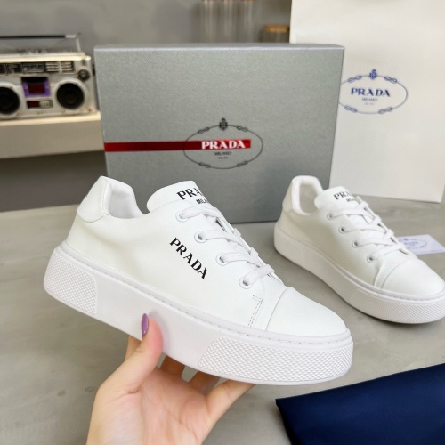 Replica Prada Casual Shoes For Women #1255724 $96.00 USD for Wholesale