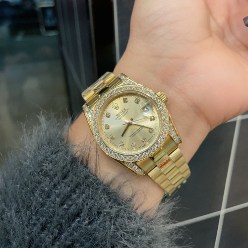 Replica Rolex AAA Quality Watches For Women #1255736 $118.00 USD for Wholesale