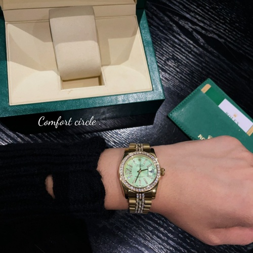 Replica Rolex AAA Quality Watches For Women #1255761 $145.00 USD for Wholesale