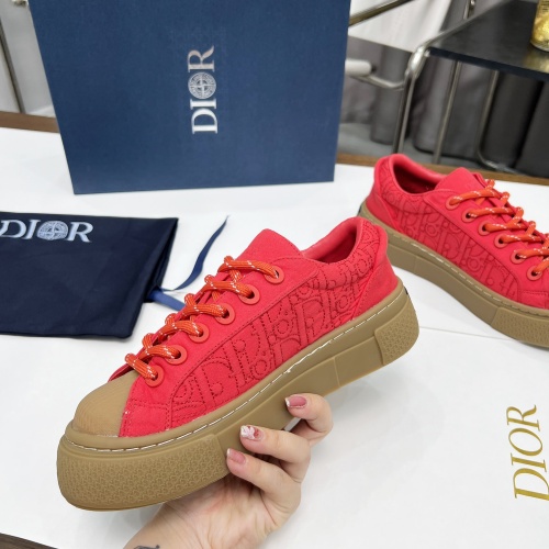 Replica Christian Dior Casual Shoes For Women #1255778 $100.00 USD for Wholesale