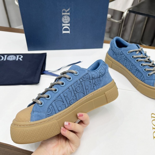 Replica Christian Dior Casual Shoes For Women #1255786 $100.00 USD for Wholesale