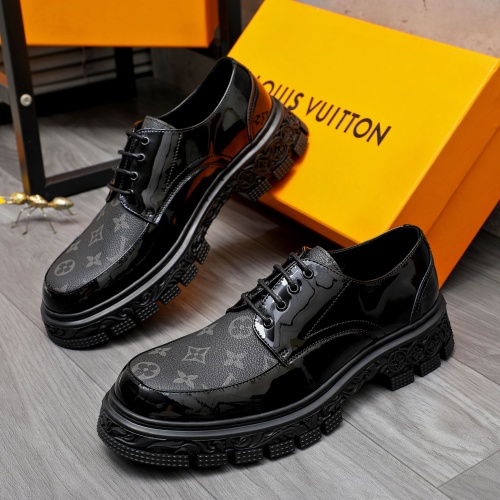 Louis Vuitton LV Oxfords Shoes For Men #1255803 $88.00 USD, Wholesale Replica Louis Vuitton LV Oxfords Shoes