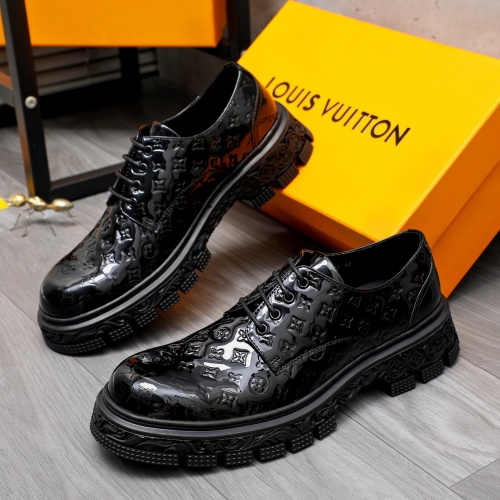 Louis Vuitton LV Oxfords Shoes For Men #1255805 $88.00 USD, Wholesale Replica Louis Vuitton LV Oxfords Shoes