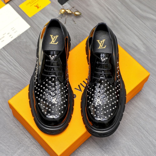 Replica Louis Vuitton LV Oxfords Shoes For Men #1255806 $92.00 USD for Wholesale