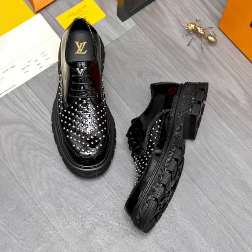 Replica Louis Vuitton LV Oxfords Shoes For Men #1255806 $92.00 USD for Wholesale