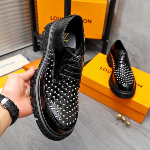 Replica Louis Vuitton LV Oxfords Shoes For Men #1255806 $92.00 USD for Wholesale