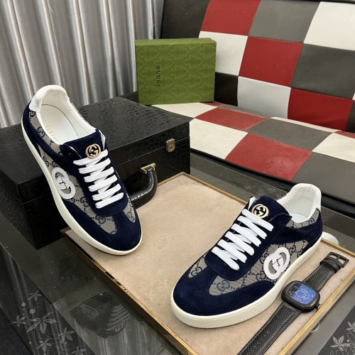 Replica Gucci Casual Shoes For Men #1255822 $76.00 USD for Wholesale