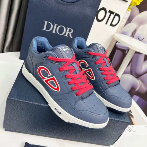 Replica Christian Dior Casual Shoes For Men #1255837 $105.00 USD for Wholesale