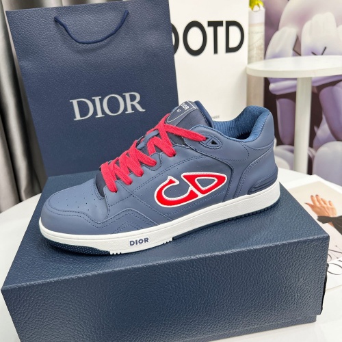 Replica Christian Dior Casual Shoes For Men #1255837 $105.00 USD for Wholesale