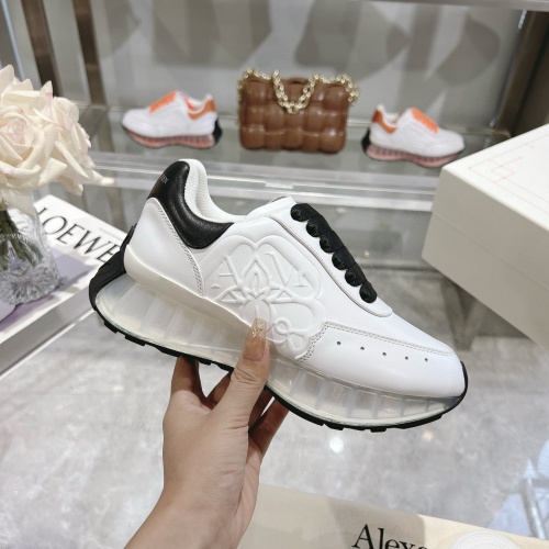 Replica Alexander McQueen Casual Shoes For Women #1255895 $115.00 USD for Wholesale