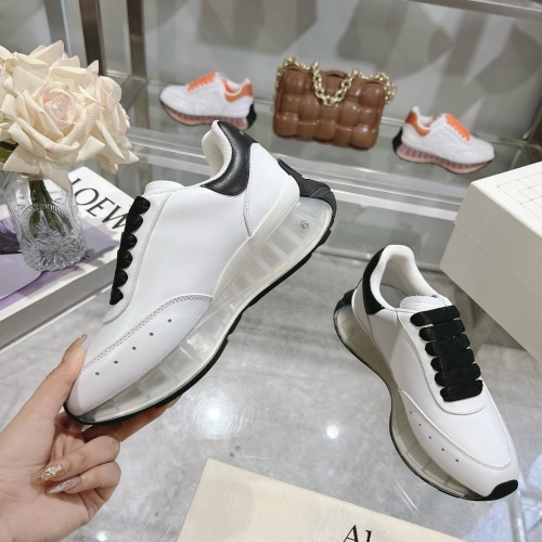 Replica Alexander McQueen Casual Shoes For Women #1255895 $115.00 USD for Wholesale