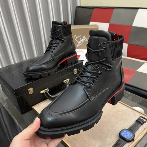 Christian Louboutin Boots For Men #1255900 $150.00 USD, Wholesale Replica Christian Louboutin Boots