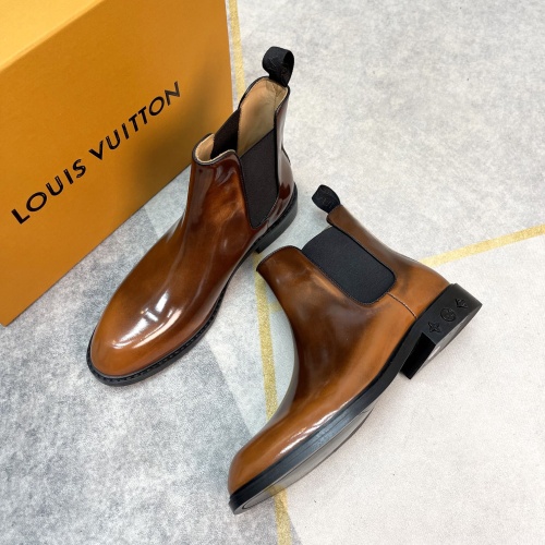 Replica Louis Vuitton Boots For Men #1255915 $140.00 USD for Wholesale