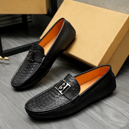 Replica Balmain Leather Shoes For Men #1255928 $68.00 USD for Wholesale